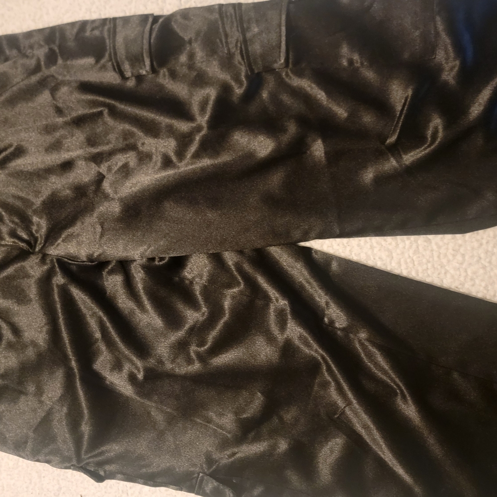 Black Wide Leg Pants with Relaxed Fit